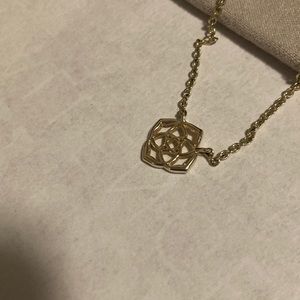 Kendra Scott logo necklace